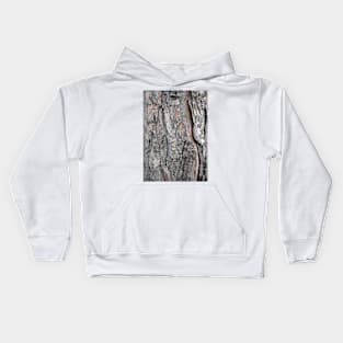 bark pine texture Kids Hoodie